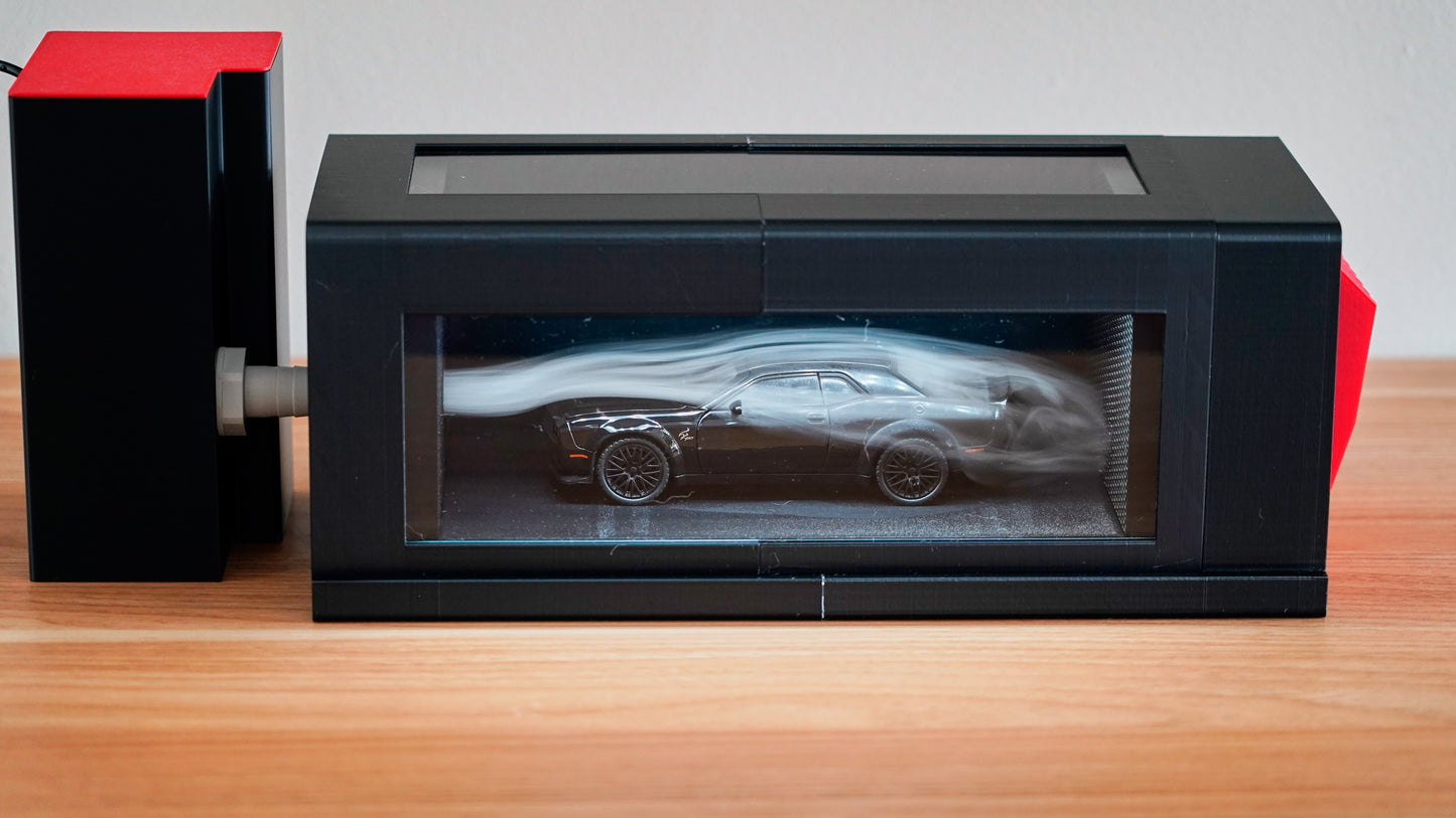 Aeroflow Desktop Wind Tunnel Combo (1:32 Scale Wind Tunnel + Mist Maker)